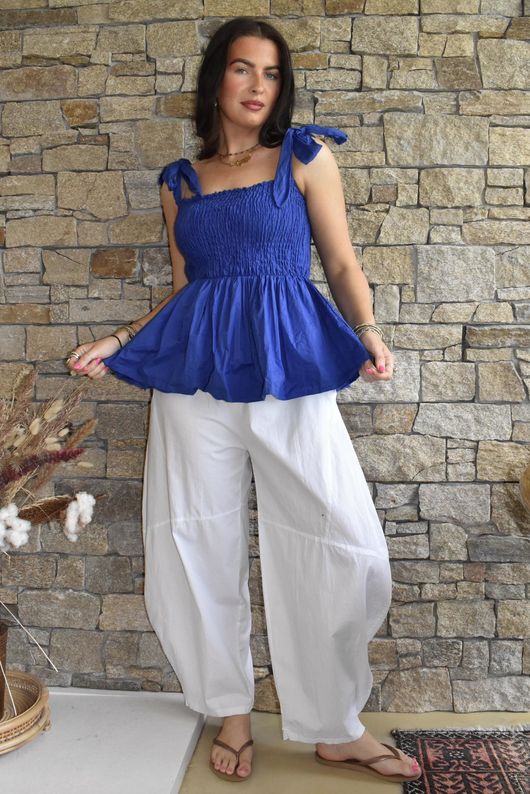 Paloma Bandeau Cami Malibu Blue